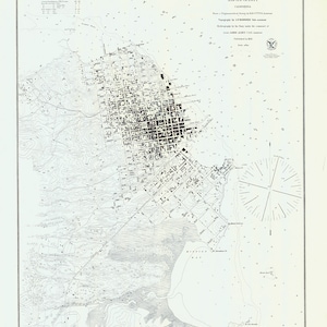 1853 Map of the City of San Francisco