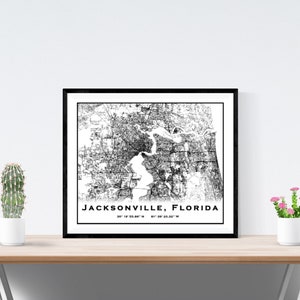 Jacksonville Florida Map