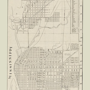 1915 Plan de La Crosse, Wisconsin
