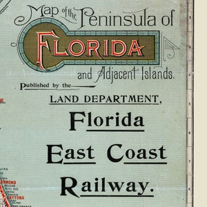 1896 Map of Florida Railroads - Il 300x300.5114559089 70cv