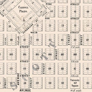 1857 Map of Fort Scott Bourbon County Kansas - Etsy