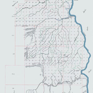 1901-Karte von Asotin County Washington