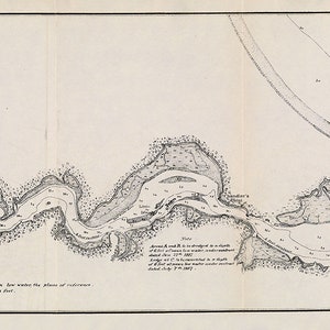 1887 Karte des Saco River Maine