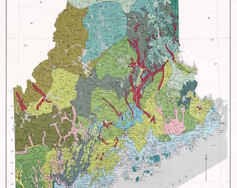 1978 Soil Map of Maine