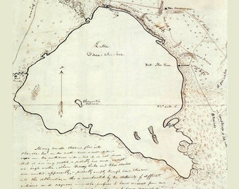 Lake Okeechobee Printable Map, Lake Okeechobee Map, Lake Okeechobee ...