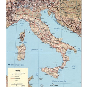 2004 Map of Italy