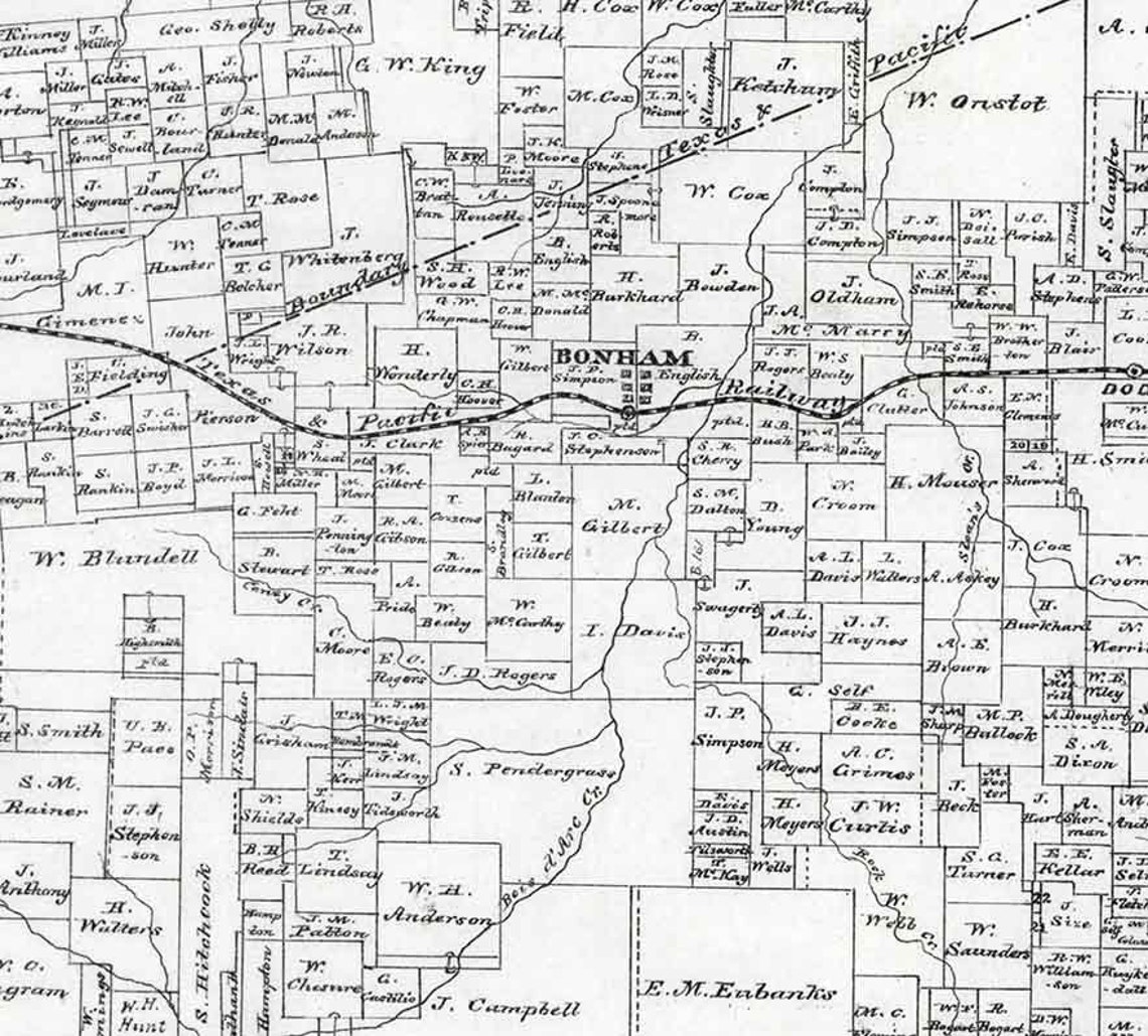 Fannin County Map