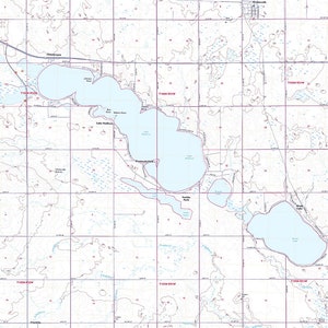 2017 Map of Lake Madison South Dakota