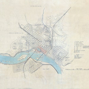 1860s Map of Richmond Virginia