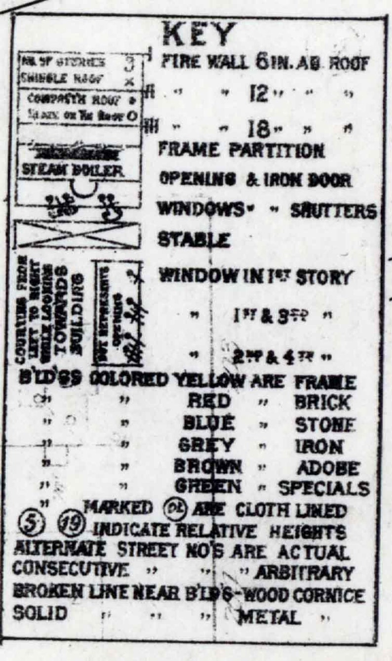 1891 Town Map of Duquesne Allegheny County Pennsylvania Etsy