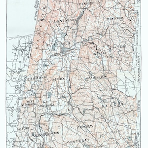 1904 Map of Berkshire County Massachusetts