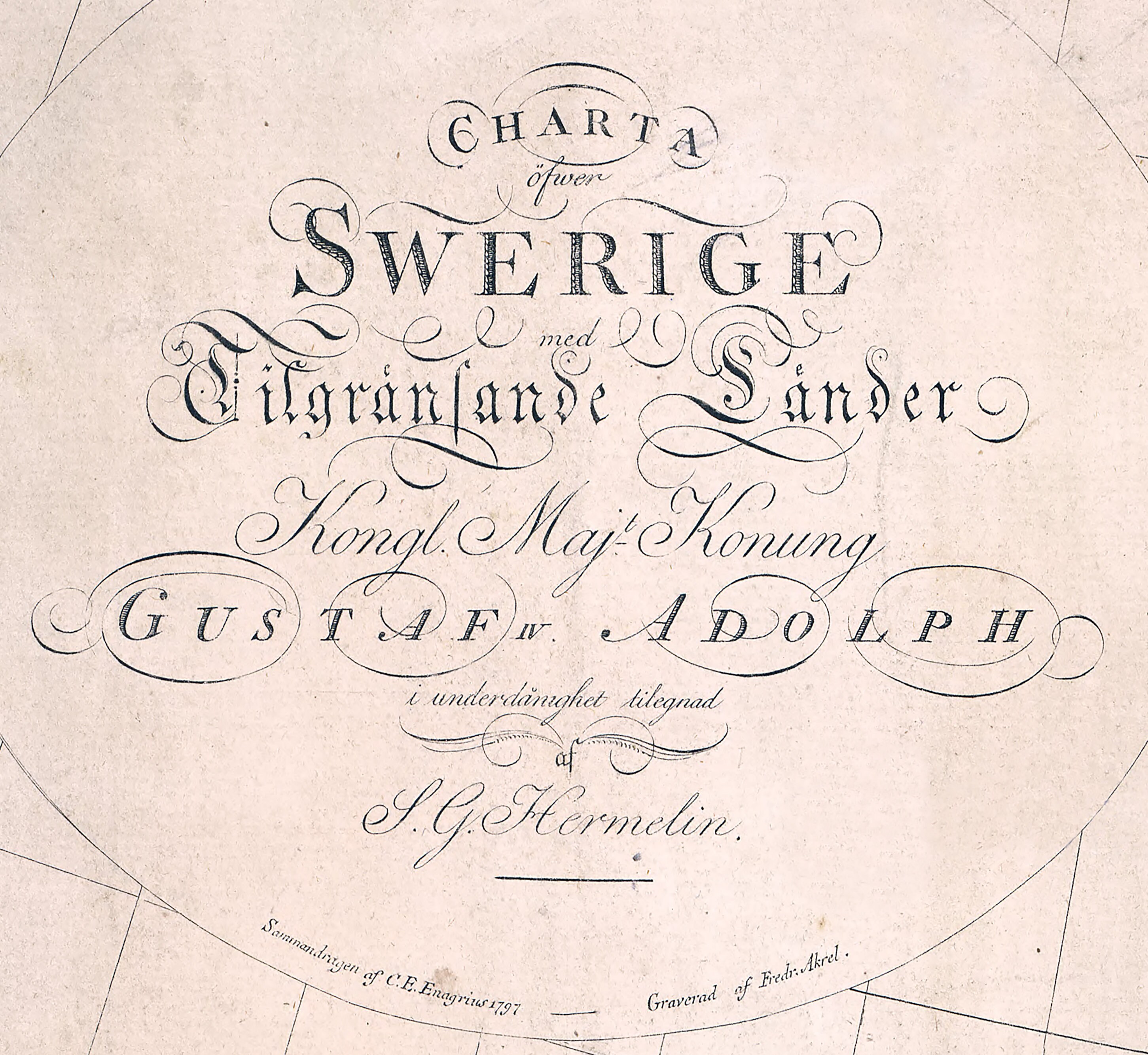 1797 Map of Sweden Etsy