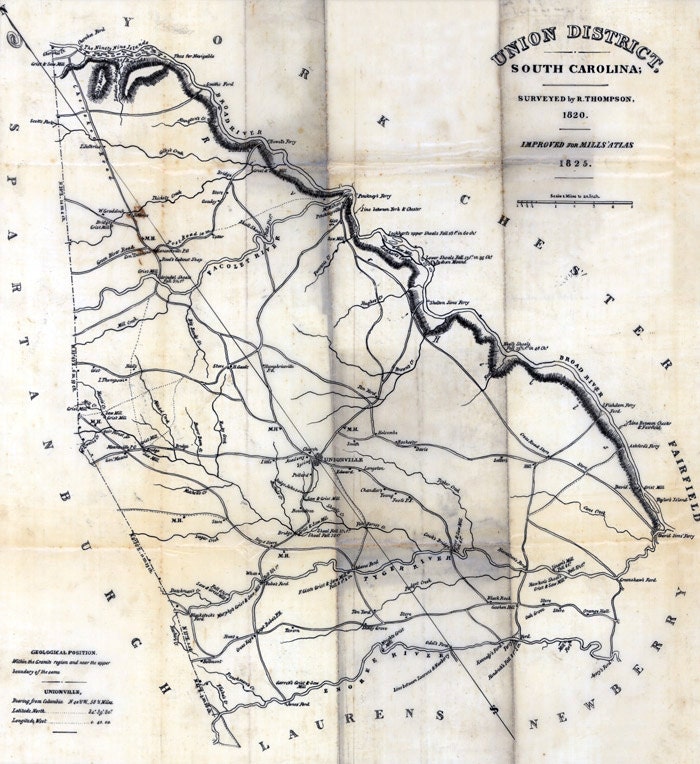 union co sc township map union co sc township map