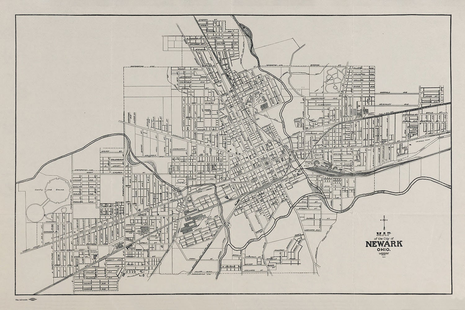 City of newark map