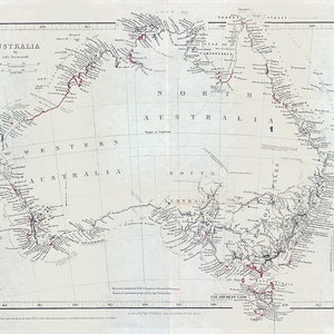 1846 Map of Australia