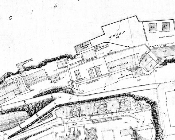alcatraz prison map