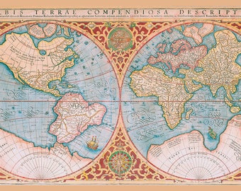 1637 Map of the World