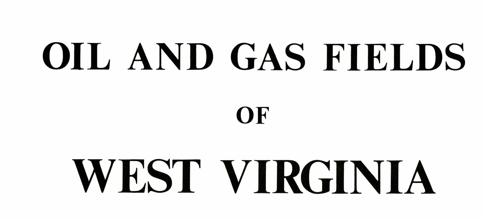 1970 Map of West Virginia Oil and Gas Well Fields Etsy