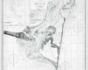 Wilmington North Carolina Map - Neuse River to Cape Fear - 1864 ...