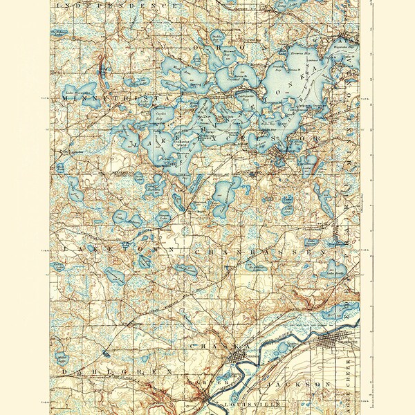 Shakopee Map Print - Etsy Australia