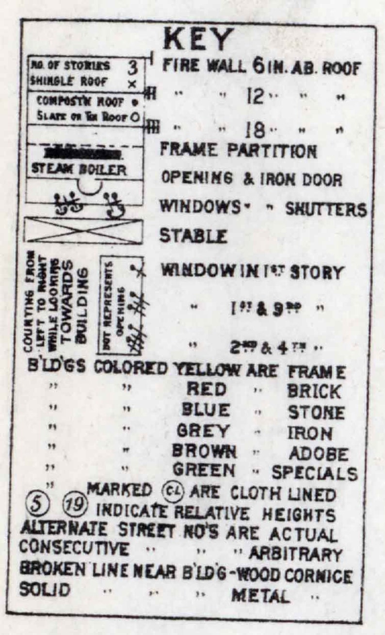 1897 Town Map of Dickson City Lackawanna County Pennsylvania Etsy