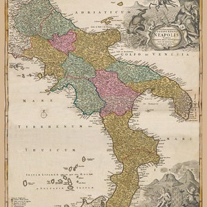 1731 Map of Italy