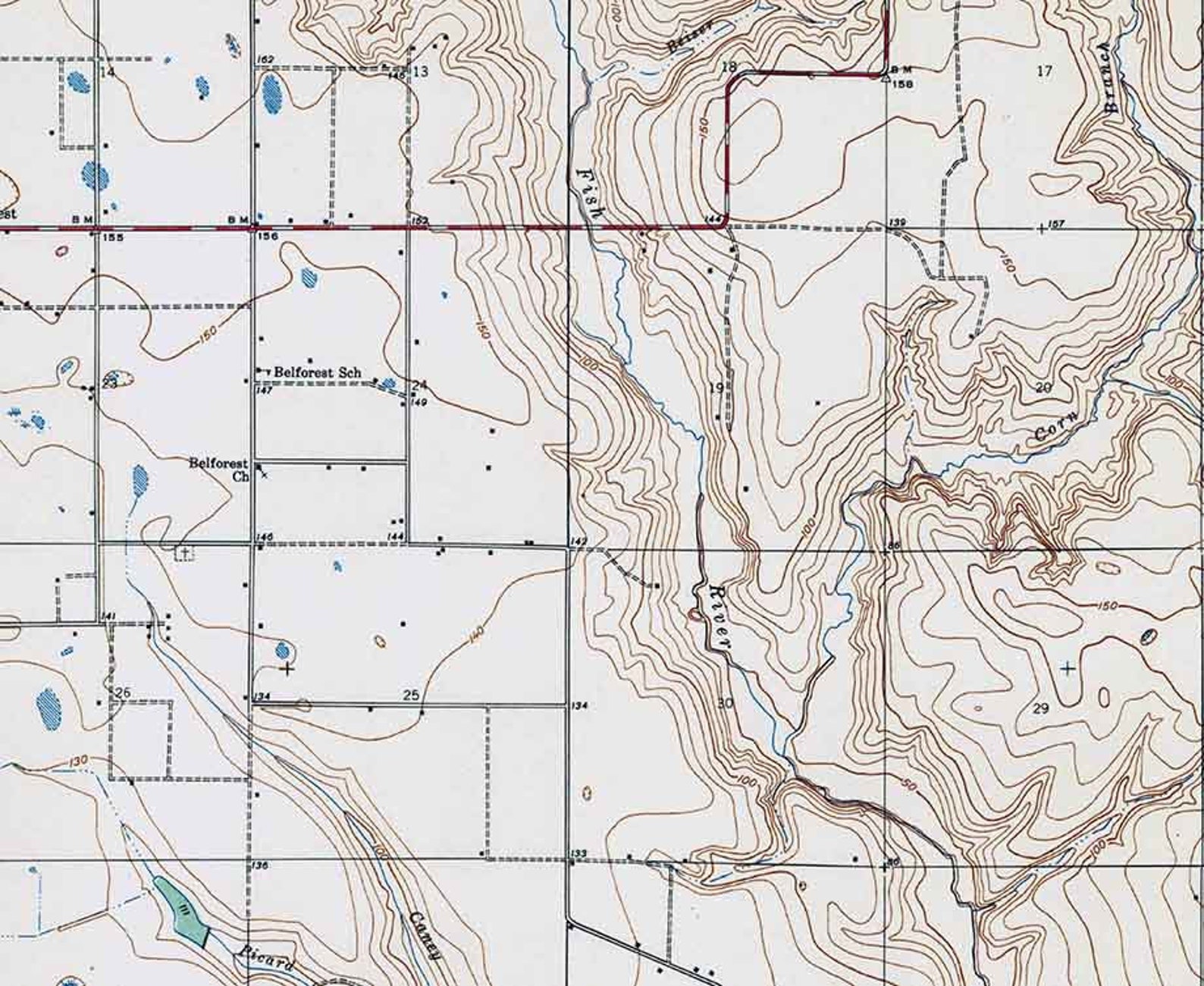 1940 Topo Map of Silverhill Alabama Quadrangle Etsy Finland