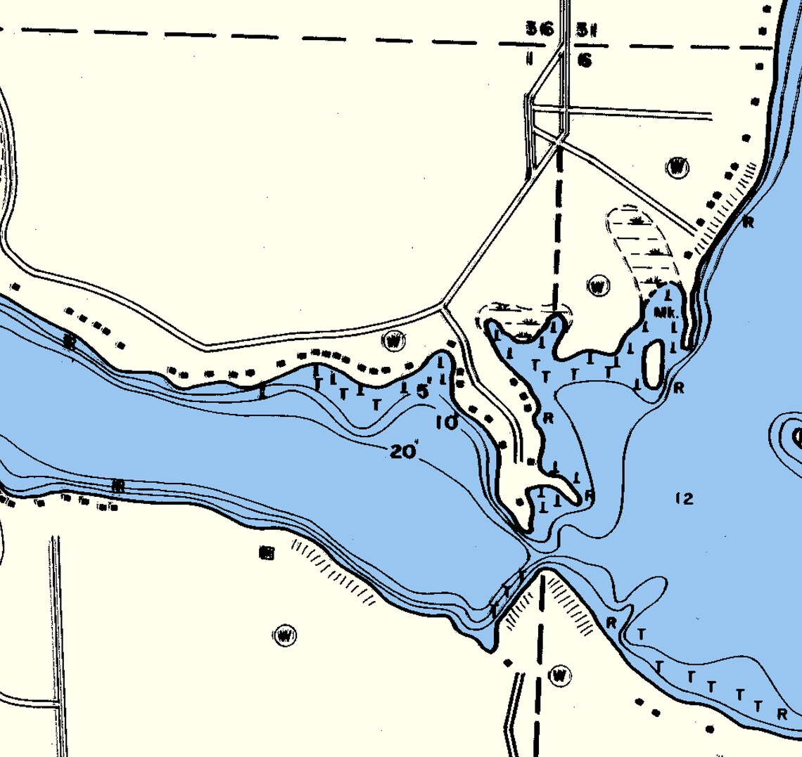 1964 Map of Balsam Lake Polk County Wisconsin - Etsy
