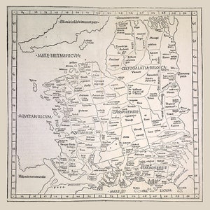 1482 Mapa de Francia