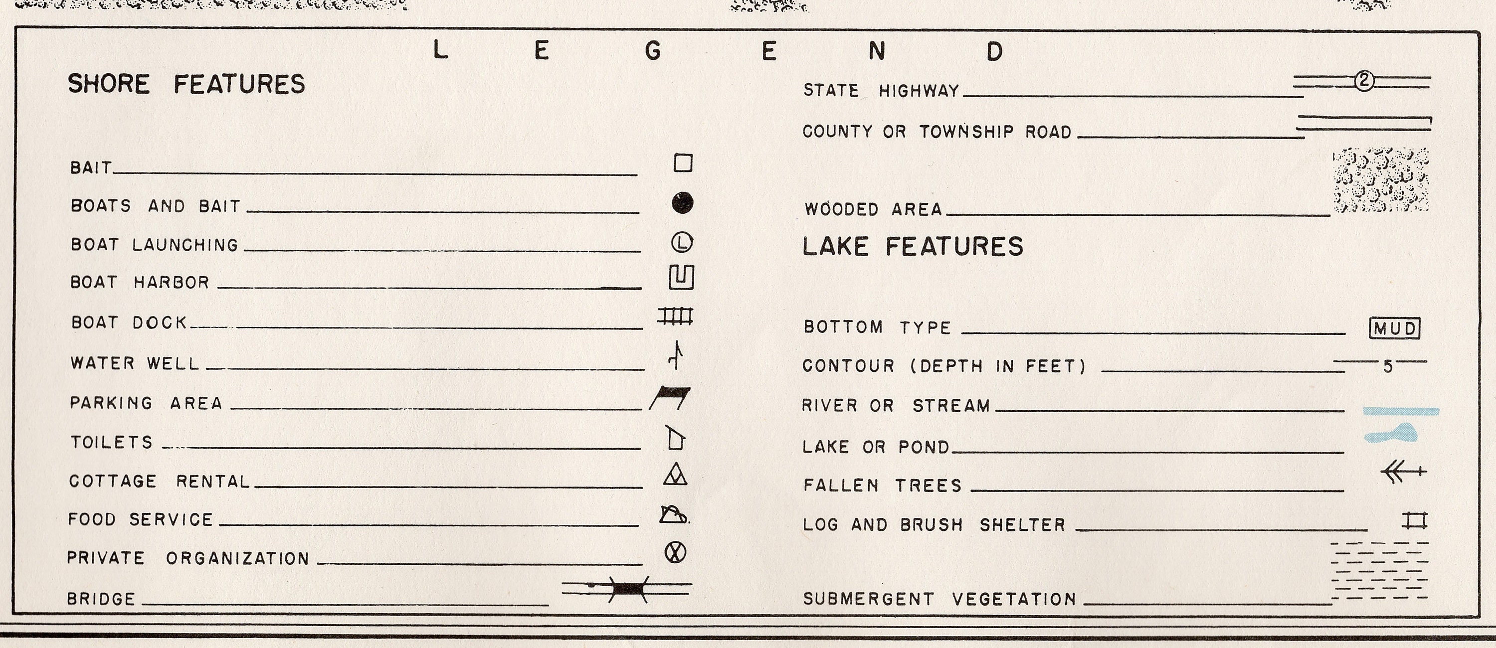1960 Map of Lake Logan Hocking County Ohio - Etsy