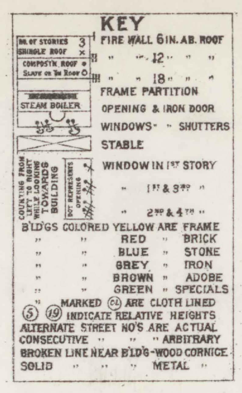 1886 Town Map of East Brady Clarion County Pennsylvania Etsy