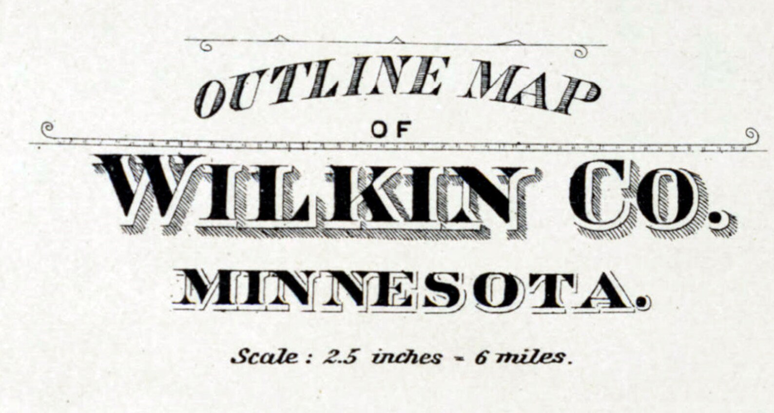 1903 Map of Wilkin County Minnesota Etsy