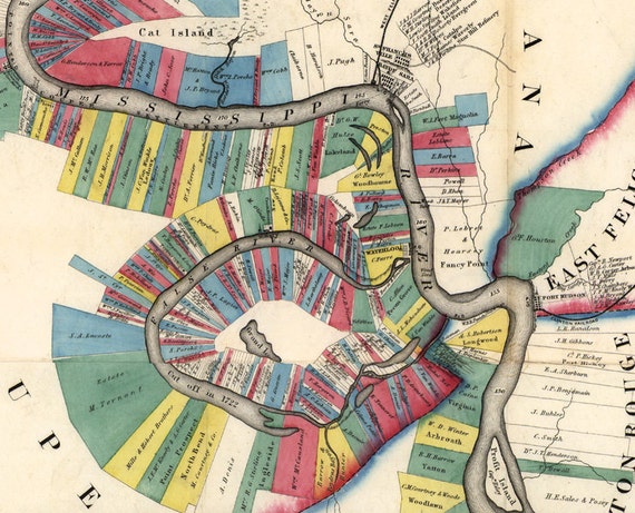 Lower Mississippi River Charts