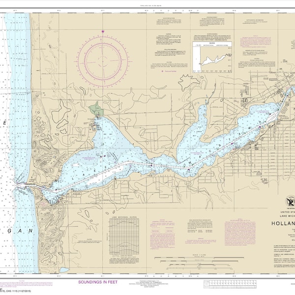 Black Lake Mi Map Etsy