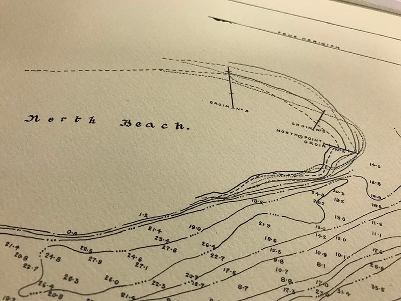 1892 Map of North Beach Vilano Beach Florida St Augustine Etsy