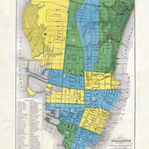 1883 Map of Charleston South Carolina