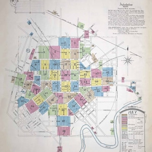 1897 Stadtplan von Lancaster County, Pennsylvania