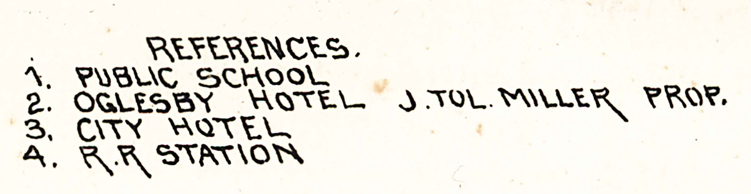 1891 Panoramic Map of Ladonia Fannin County Texas Etsy