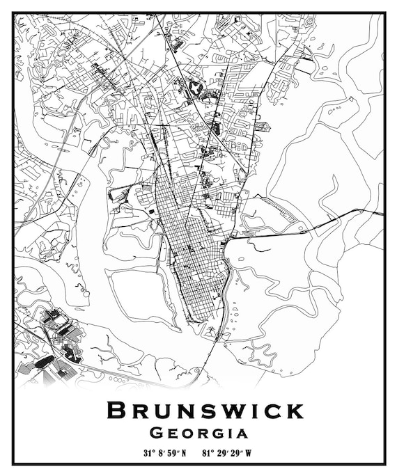 Brunswick Map 29 Brunswick Stock Vectors And Vector