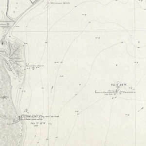 1835 Nautical Chart of the Black Sea West Coast Ukraine Odessa Snake ...