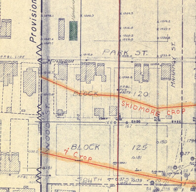 Centralia Mine Fire Map