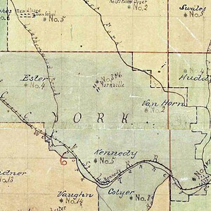 1899 Map of Dearborn County Indiana - Etsy