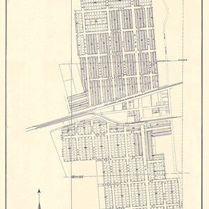 Kaart uit 1890 van Piemonte, Alabama