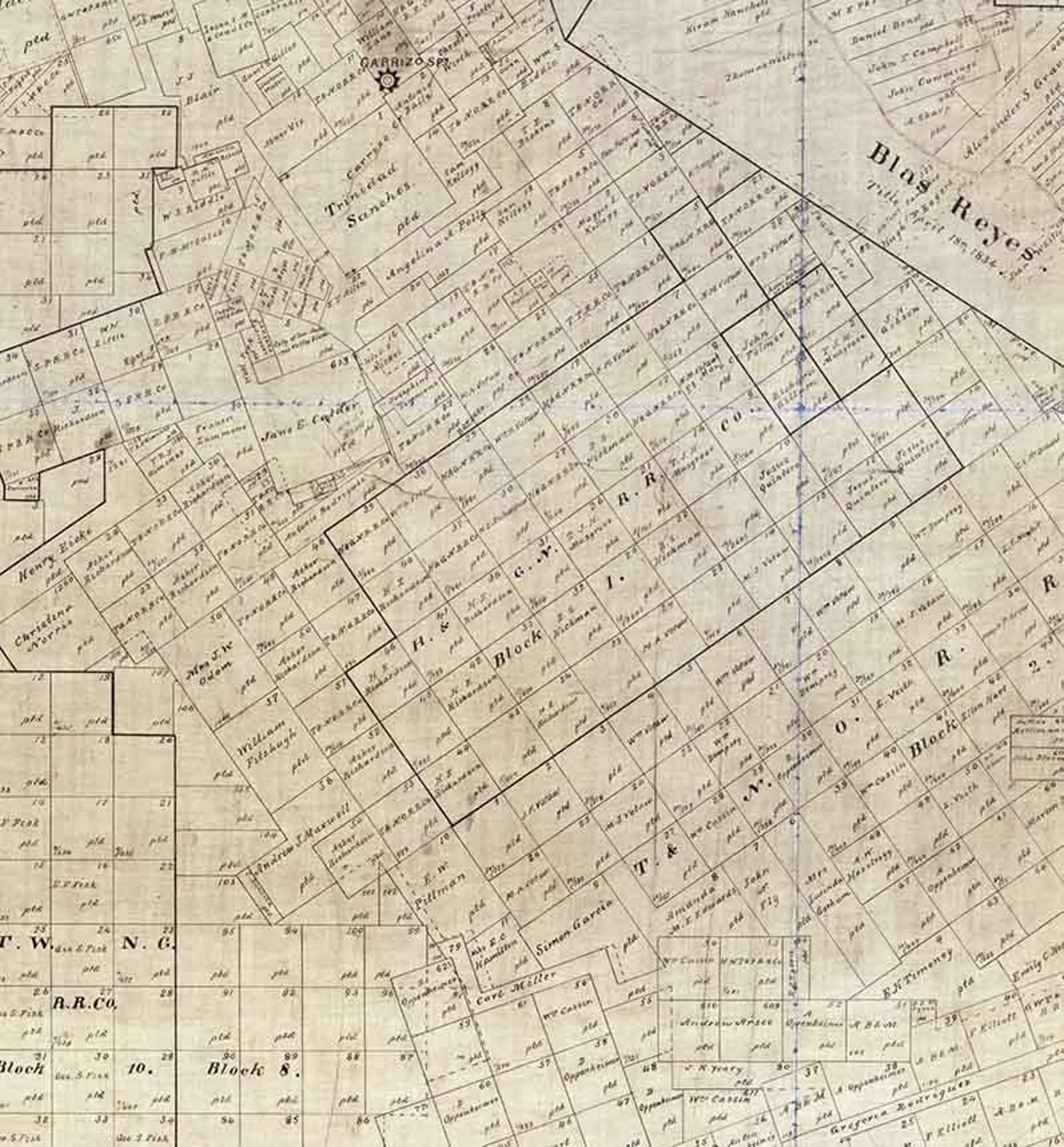 1894 Farm Line Map of Dimmit County Texas Etsy UK