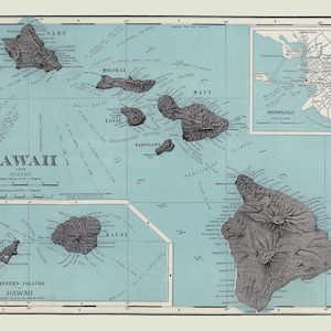 1903 Map of Hawaii