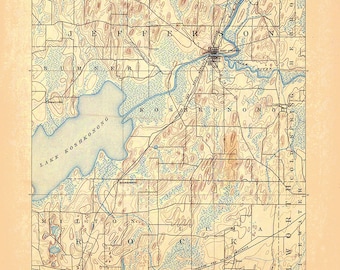 Map Of Lake Koshkonong