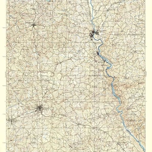 1909 Topo Karte von Opelika Alabama Auburn