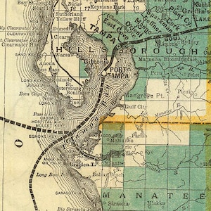 1890 Map of Florida Railroads - Il 300x300.5066339410 Sdah