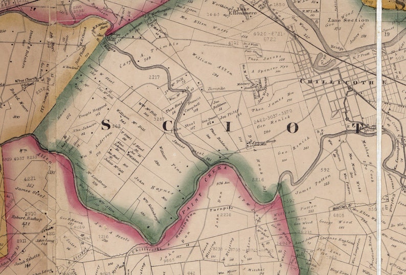 Ross County Map