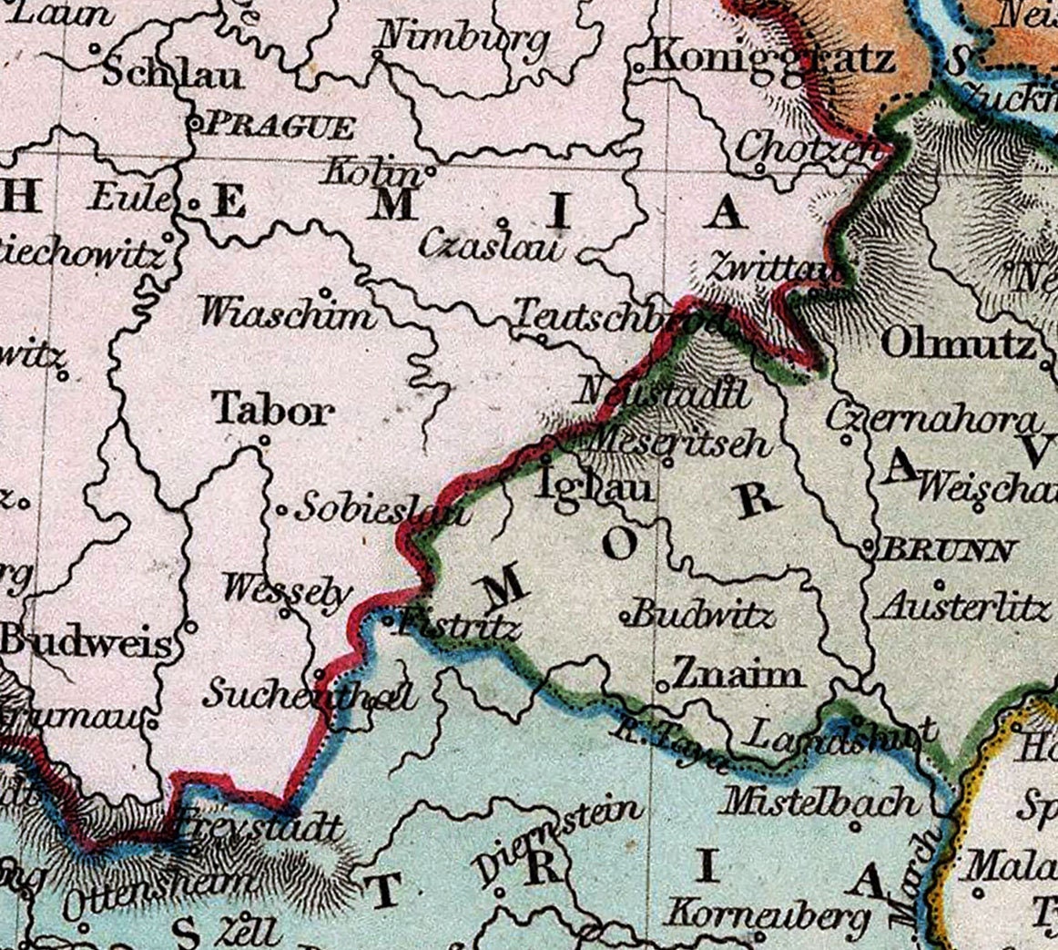 1832年オーストリア帝国の地図 - Etsy 日本